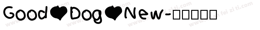 Good Dog New字体转换